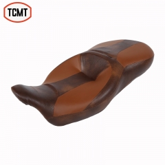 TCMT XF2906C52-N Rider Passenger Seat Fit For Harley Road King Electra Street Glide 14-18