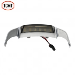 Plastic Smoke Rear Fender Tip Light FIT For Harley FLHTC Ultra Classic Electra Glide