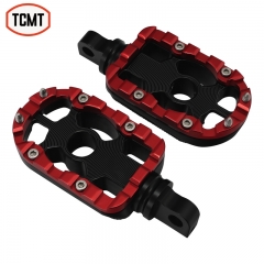10mm Passenger Footpegs Highway Pegs Footrests Fit For Harley Softail Dyna