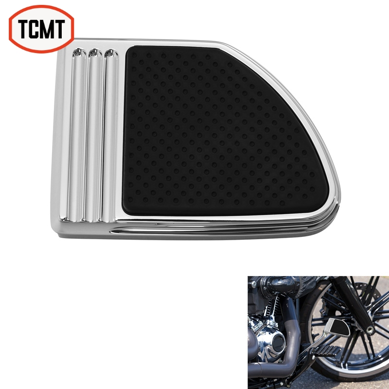 Brake/Chrome Pedal Fit For Harley Fat Bob Sport Glide FLSB Breakout FXBR FXBRS 2018-2026