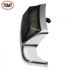Plastic Smoke Rear Fender Tip Light FIT For Harley FLHTC Ultra Classic Electra Glide